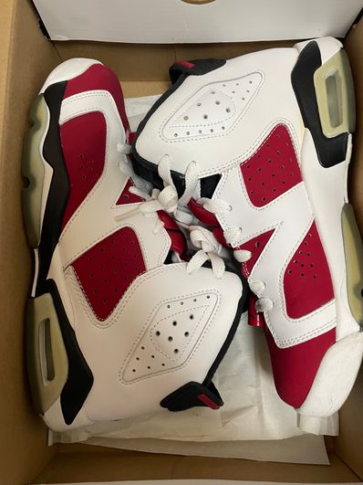 NIKE AIR JORDAN 6 RETRO CARMINE 2014 (GS)