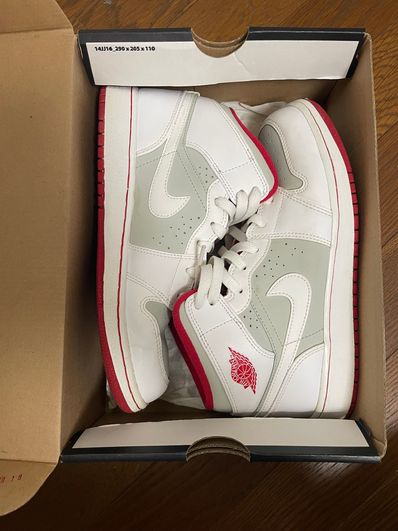 NIKE AIR JORDAN 1 RETRO MID HARE JORDAN 2015 (GS)