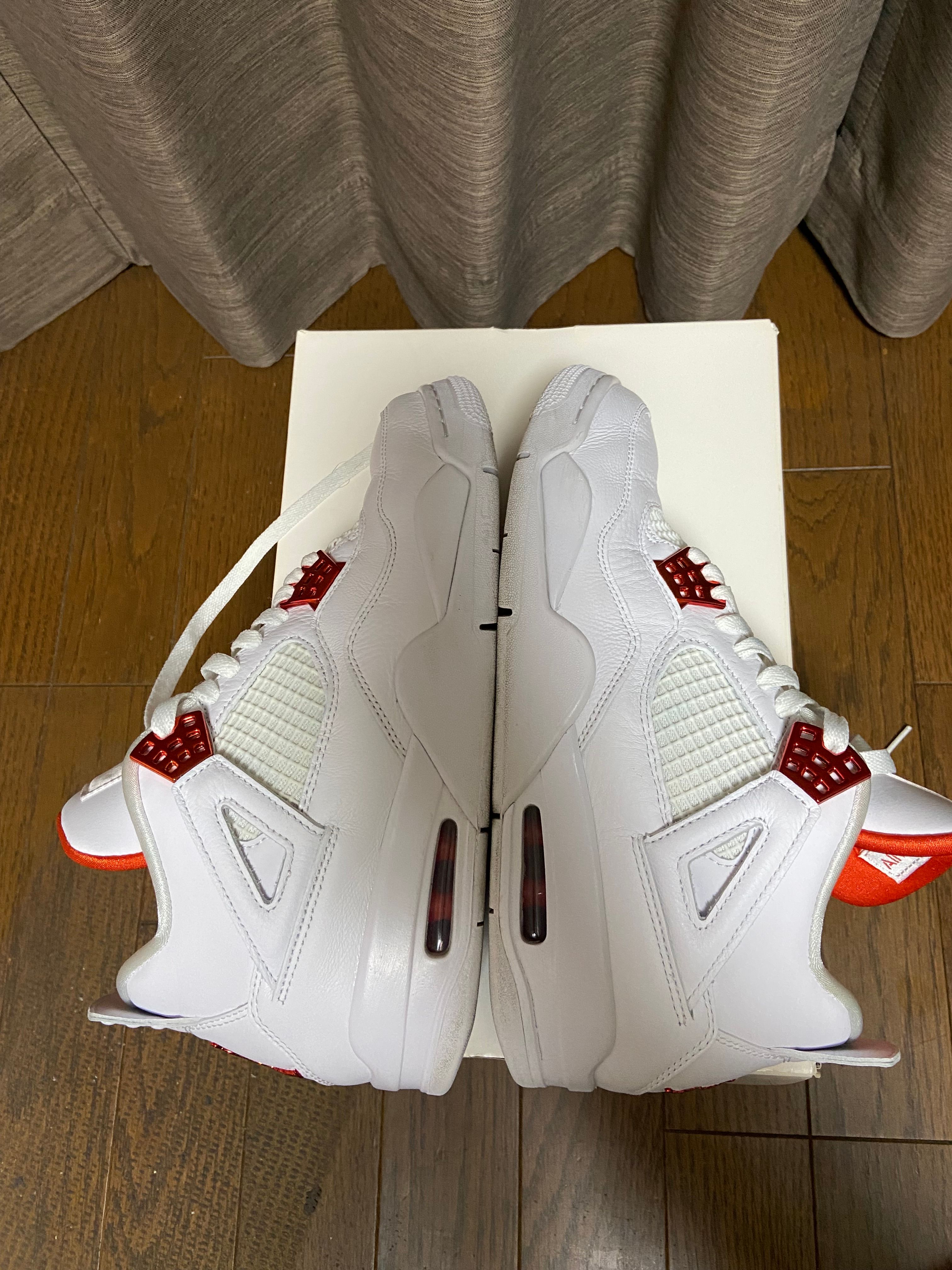 Nike Air Jordan 4 Retro "White/Team Orange"