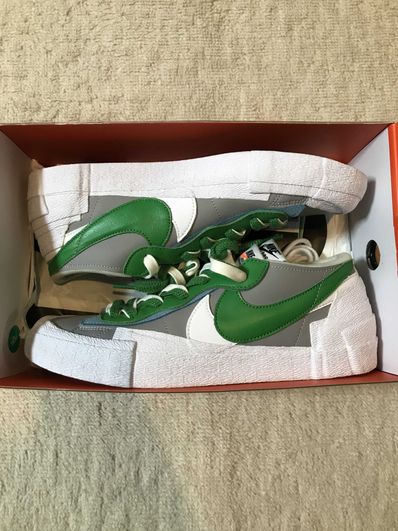 sacai × Nike Blazer Low "Classic Green"