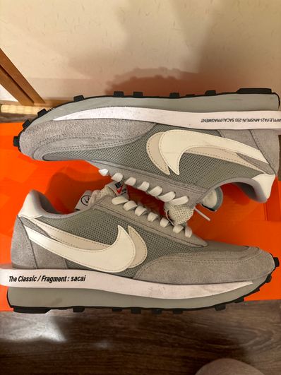 Fragment × sacai × Nike LD Waffle "Light Smoke Grey"