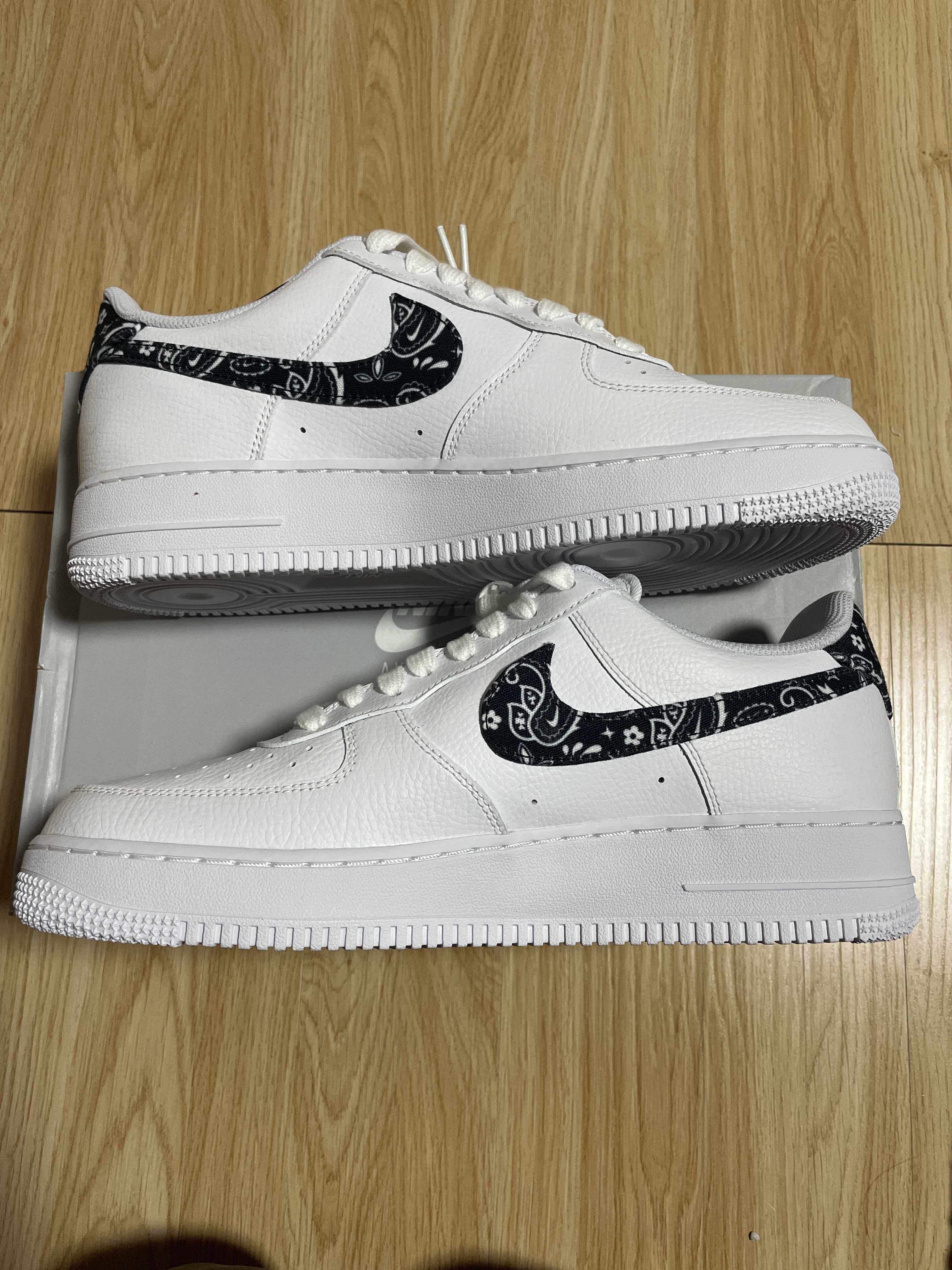Nike Women's Air Force 1 Low '07 Essential "Black Paisley"