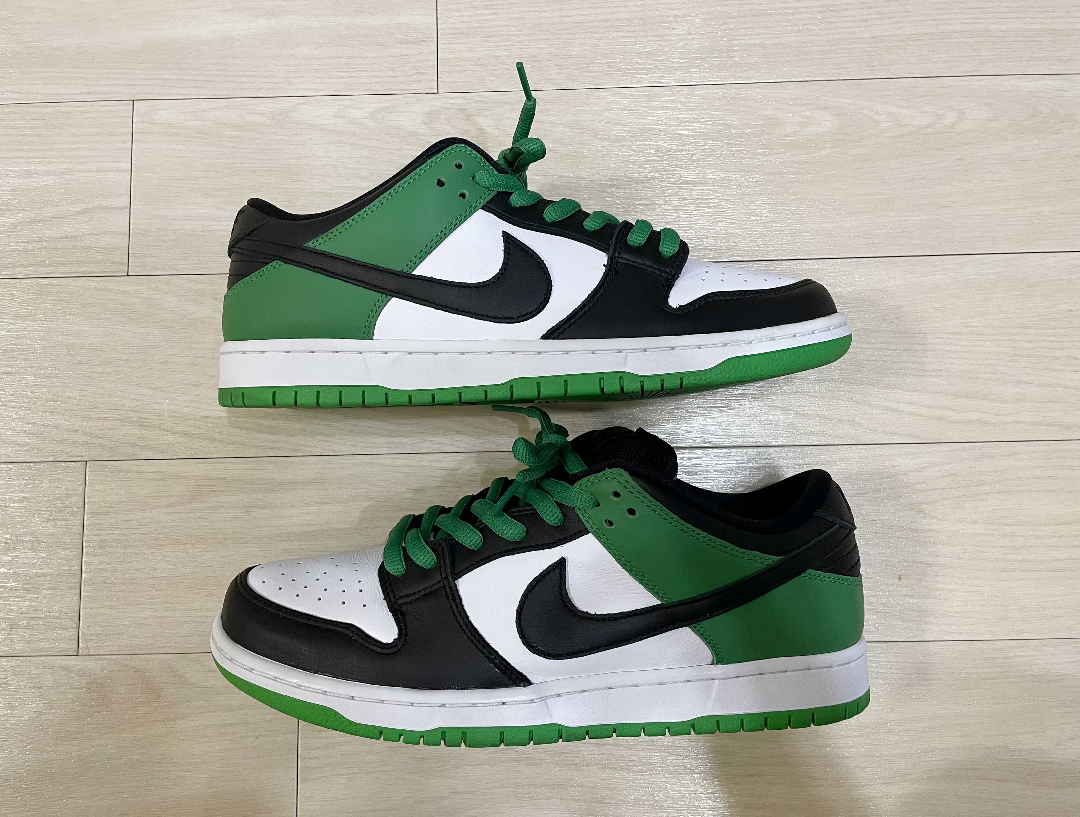 Nike SB Dunk Low Pro "Black and Classic Green"
