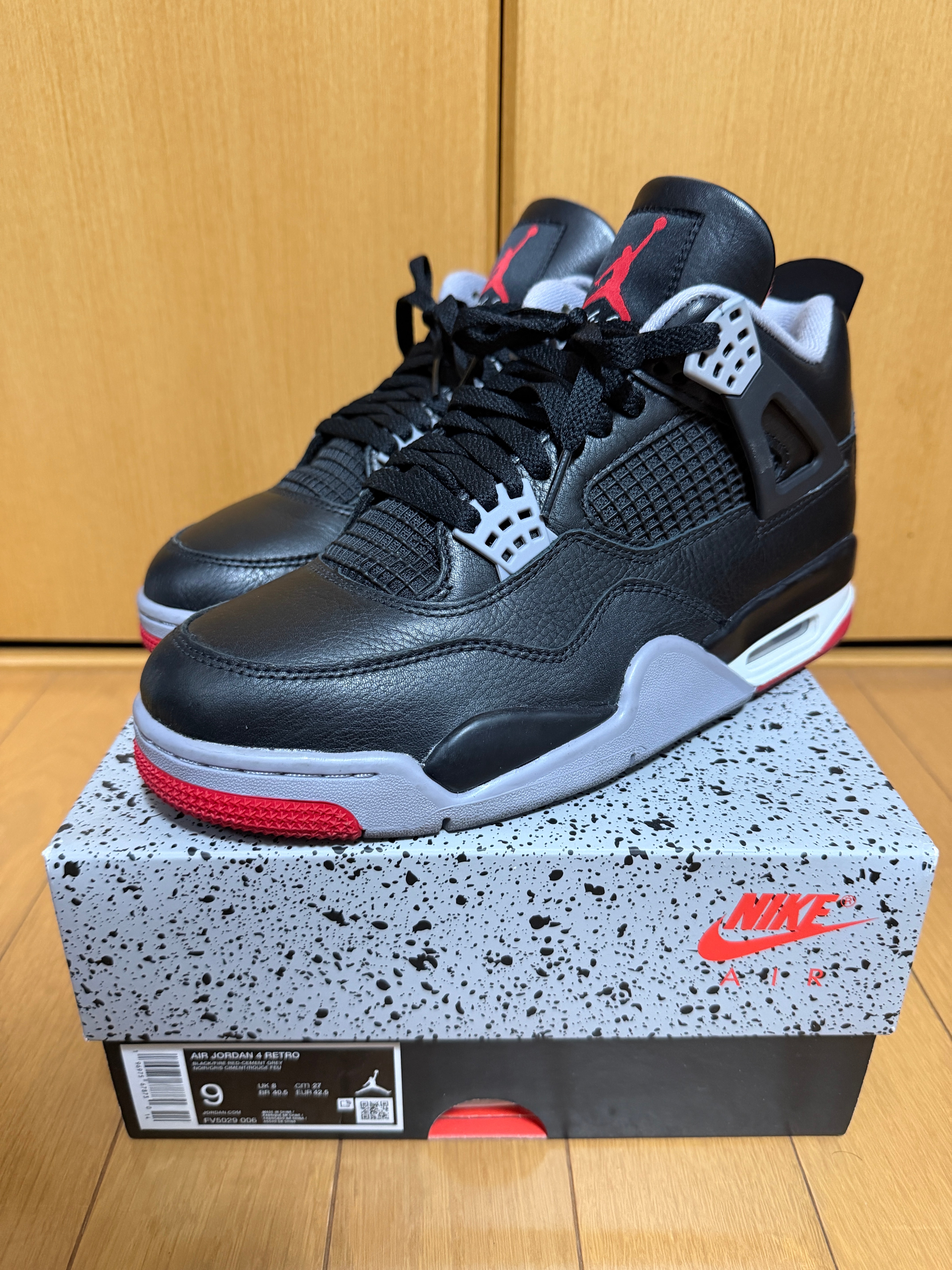 Nike Air Jordan 4 Retro "Bred Reimagined"