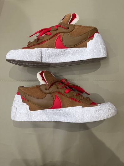 SACAI × NIKE BLAZER LOW "BRITISH TAN"