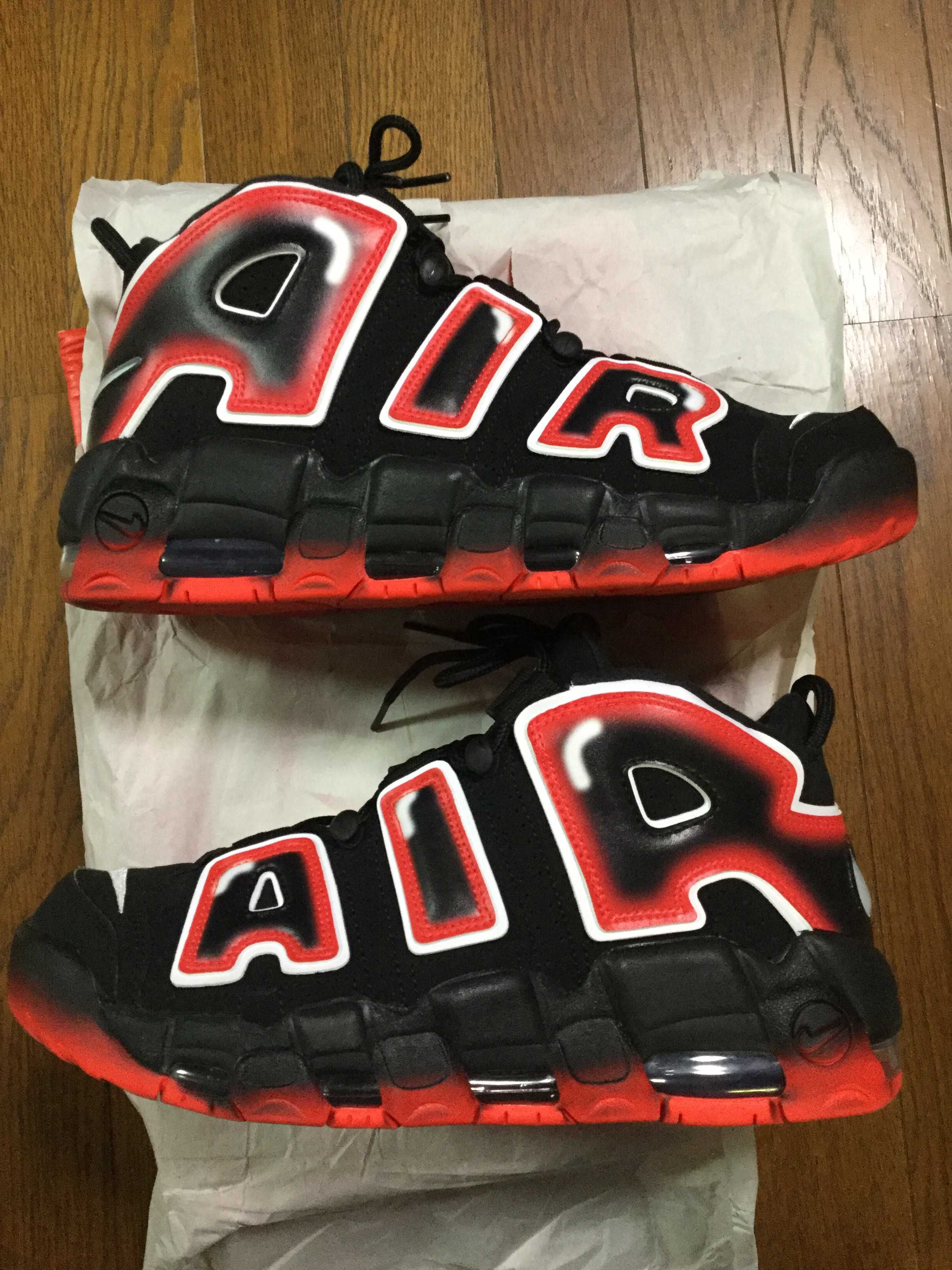 NIKE AIR MORE UPTEMPO "LASER CRIMSON"