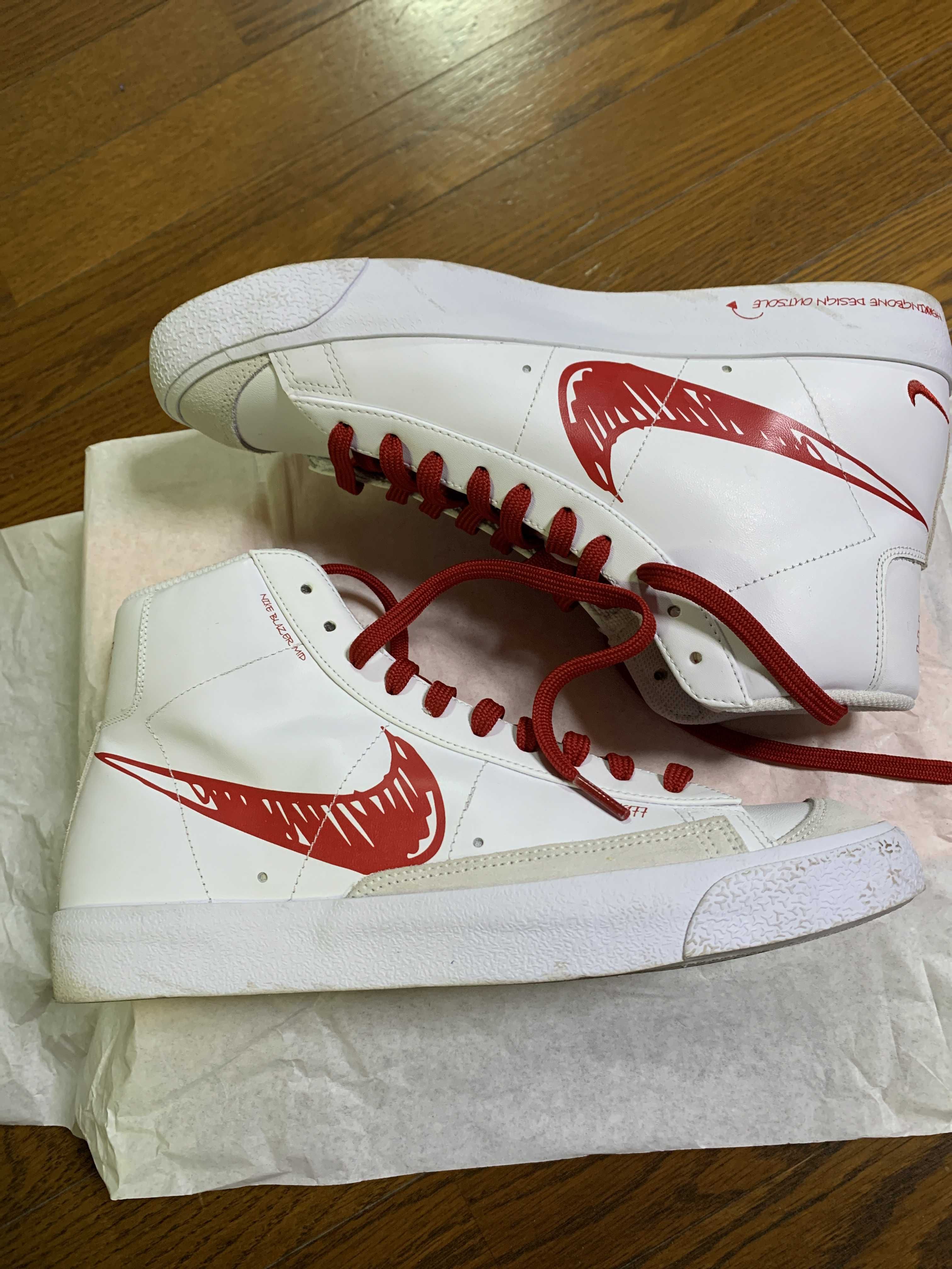 Nike Blazer Mid '77 "Red Sketch"