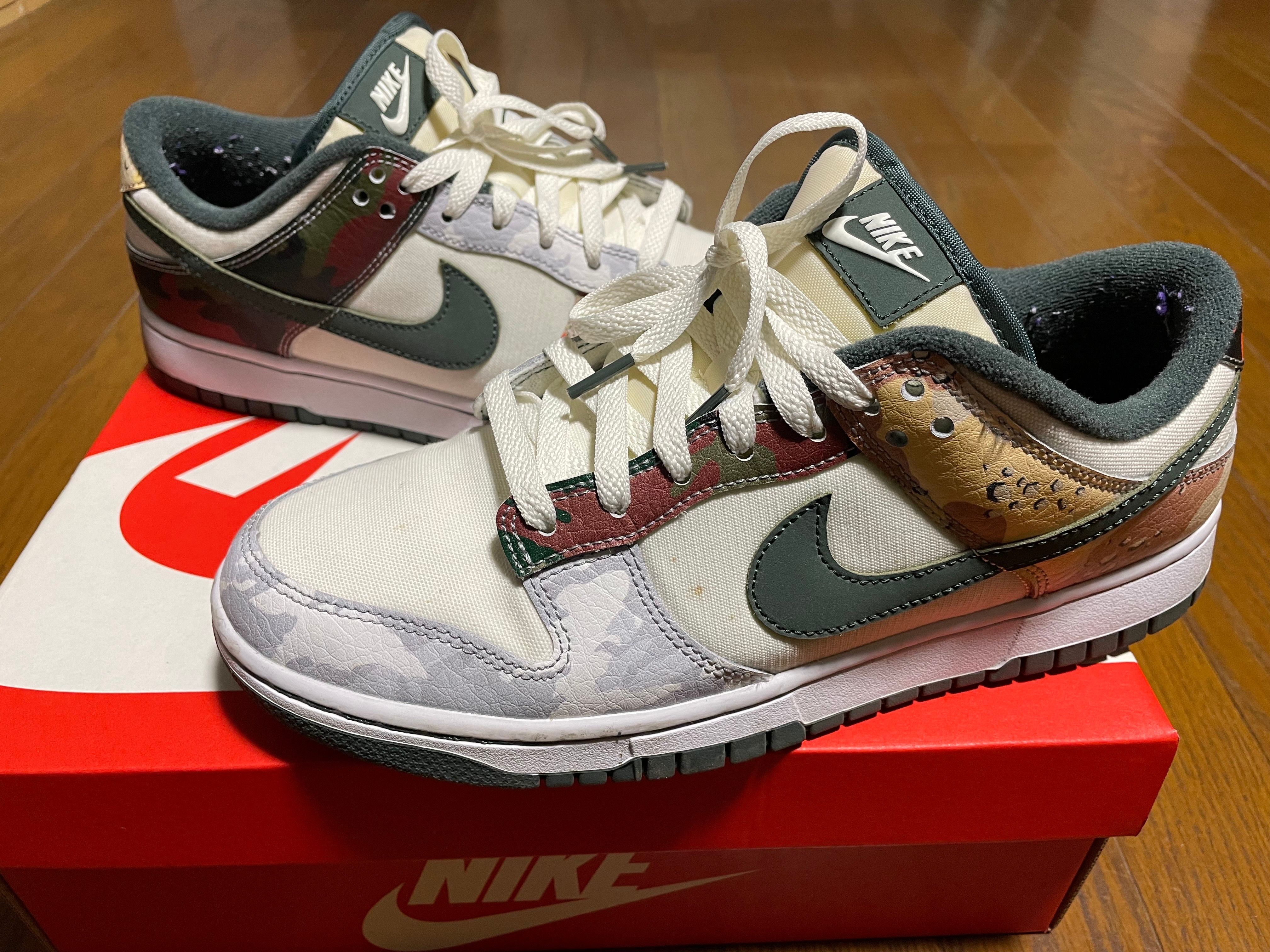 Nike Dunk Low "Sail Multi Camo"