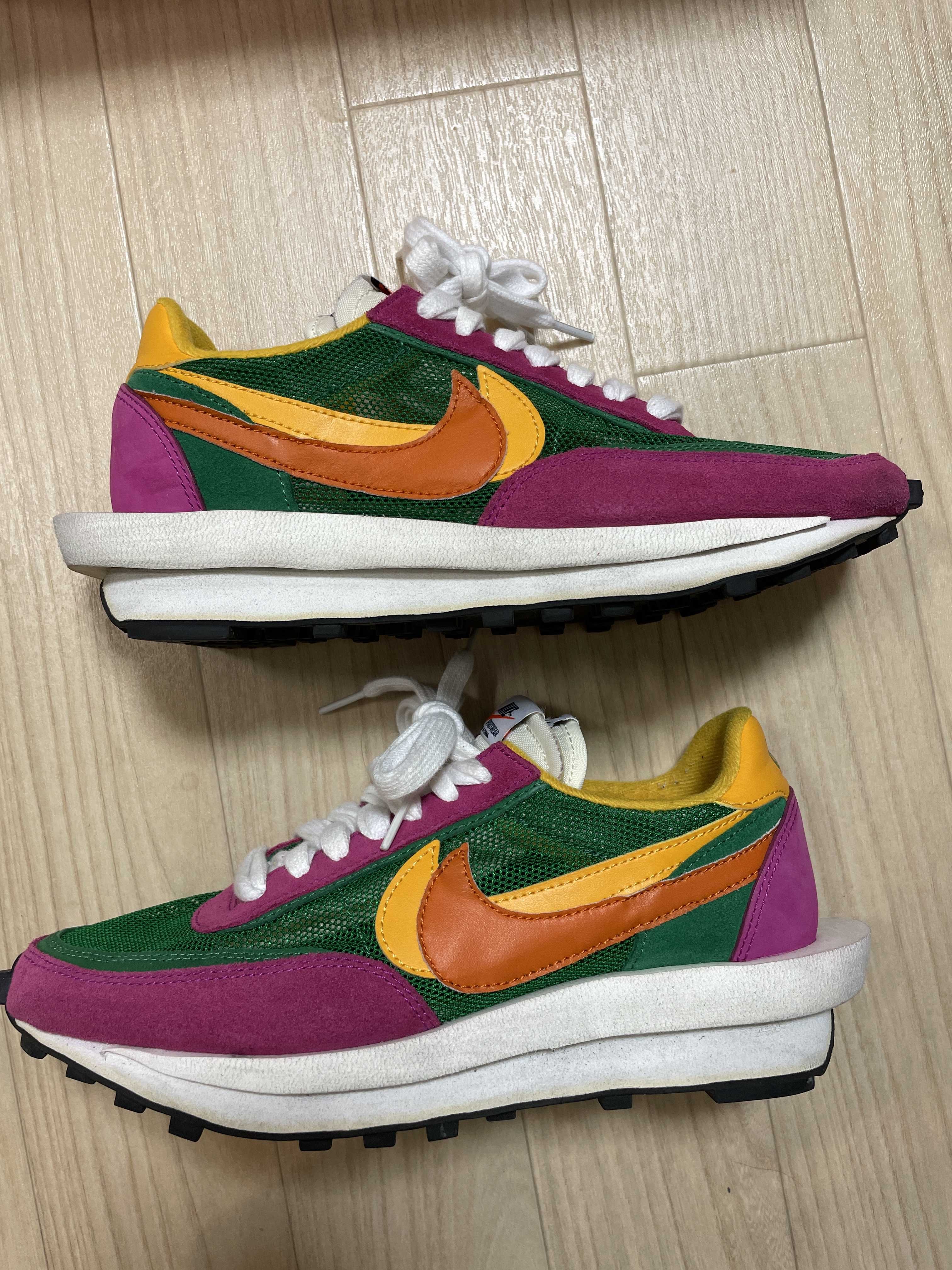 sacai × NIKE LDV WAFFLE "PINE GREEN"