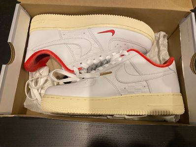 KITH × Nike Air Force 1 Low "White/Red"