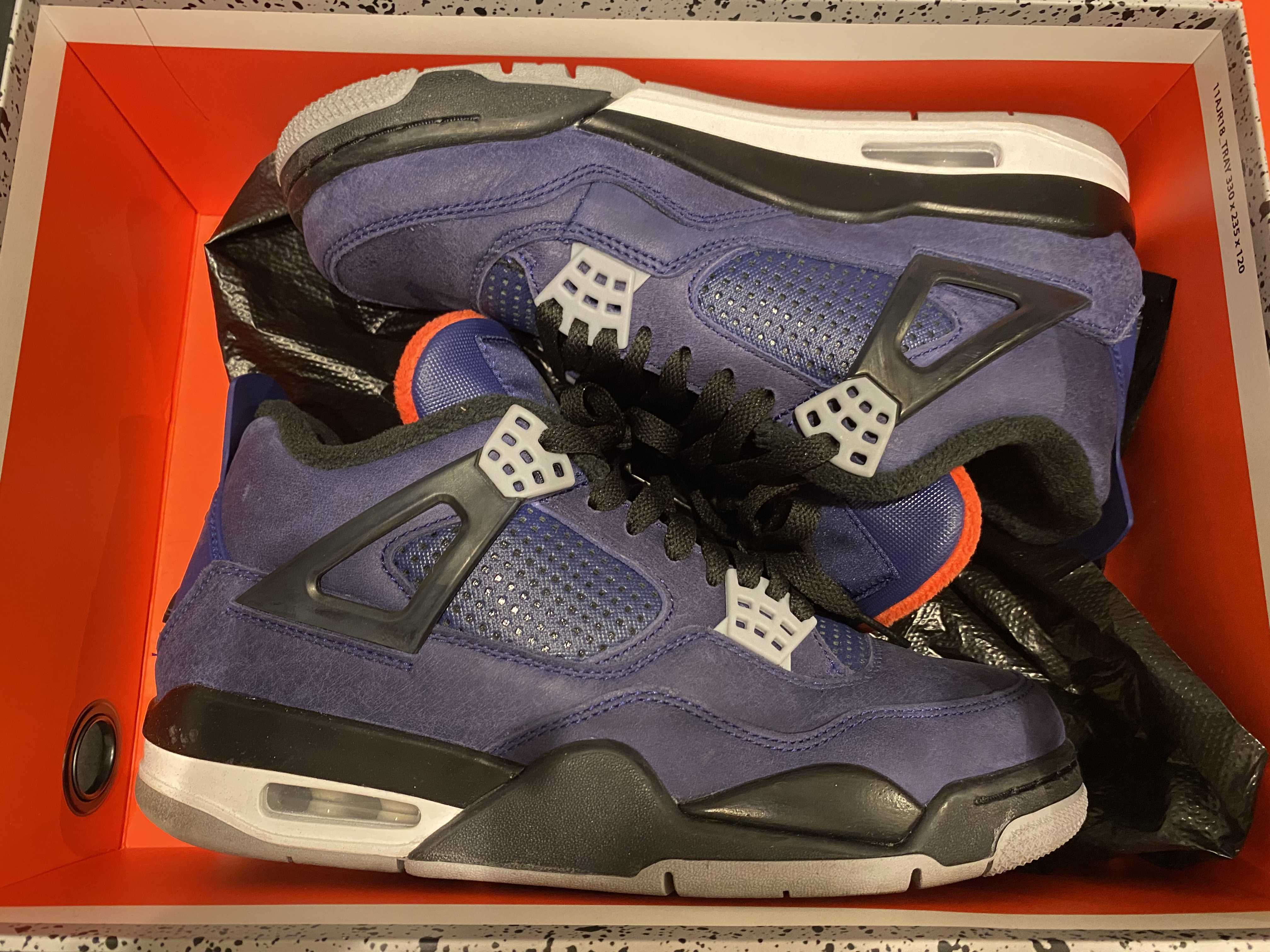 Nike Air Jordan 4 Retro WNTR "Loyal Blue/White/Black"