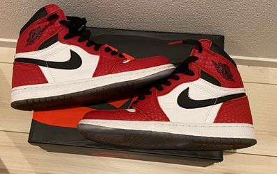 Spiderman × Nike Air Jordan 1 Origin Story "Gym Red/White/Photo Blue/Black"