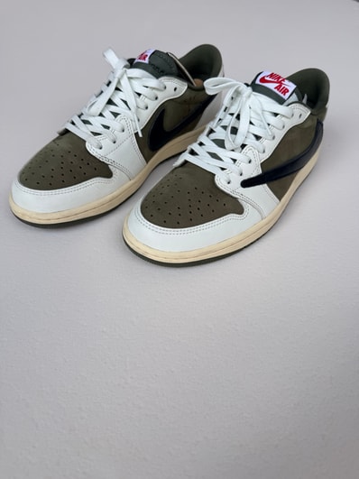 Travis Scott × Nike Air Jordan 1 Low OG SP "Reverse Olive"