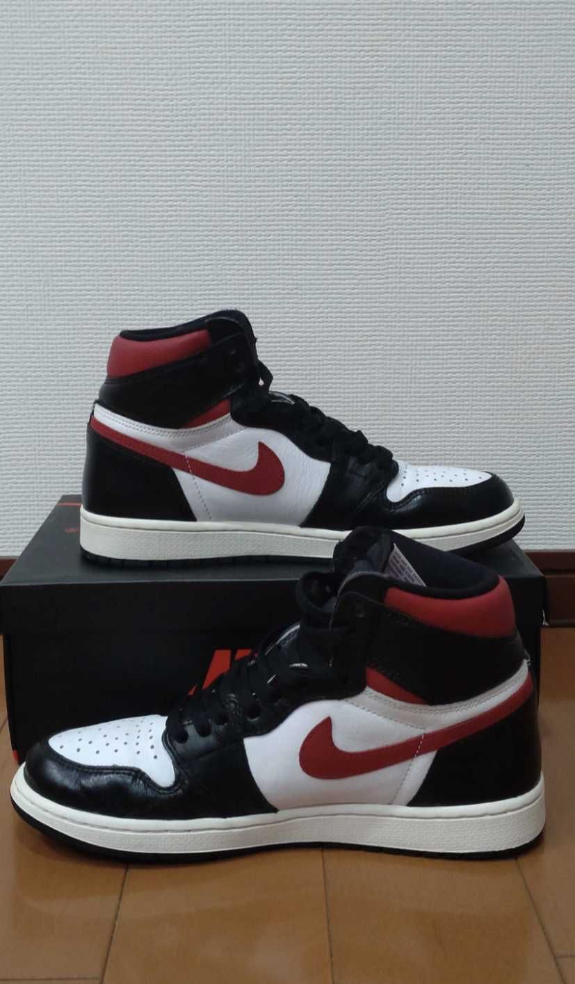 Nike Air Jordan 1 Retro High "Black/White/Sail/Gym Red"    