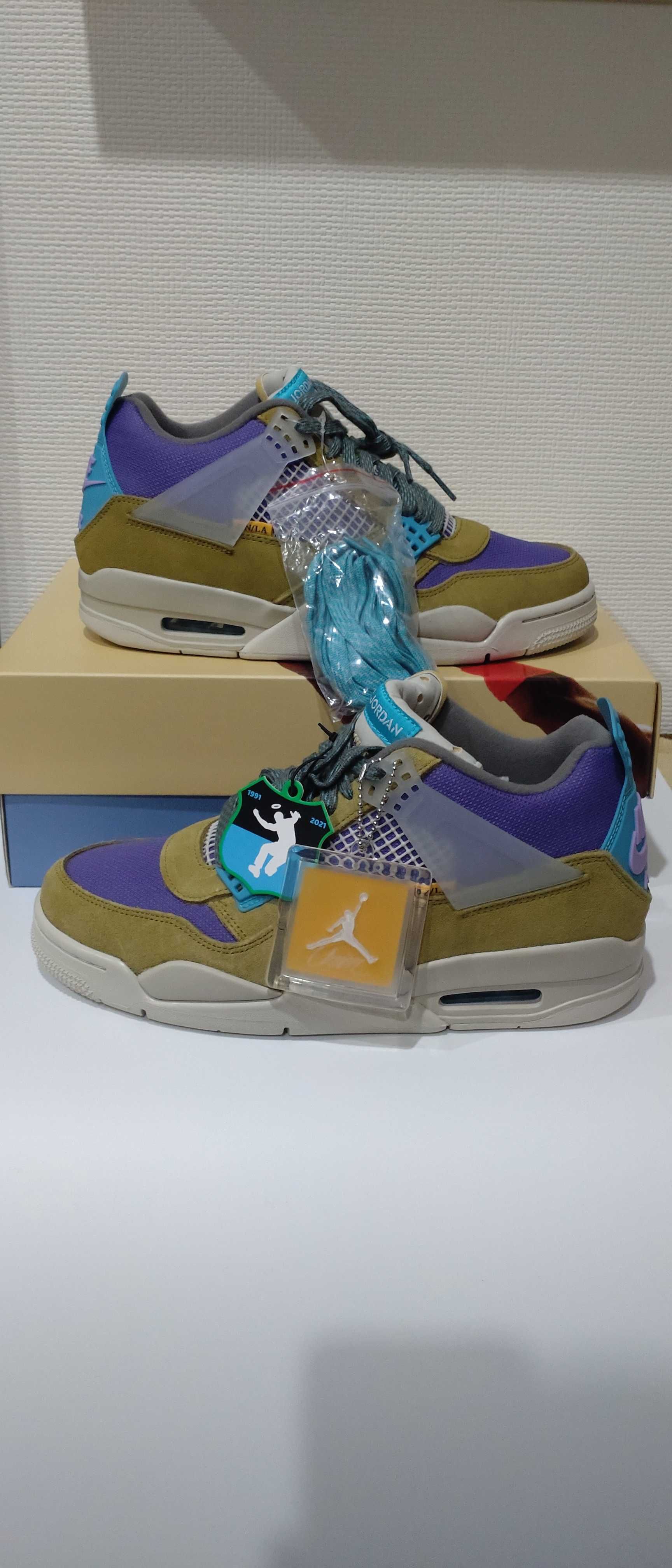 Union × Nike Air Jordan 4 SP "Desert Moss"