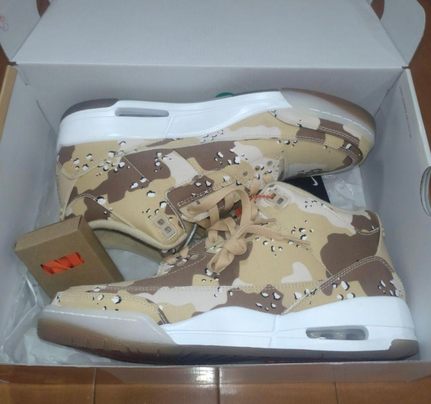 Nike Women's Air Jordan 3 Retro TEX "Desert Camo"