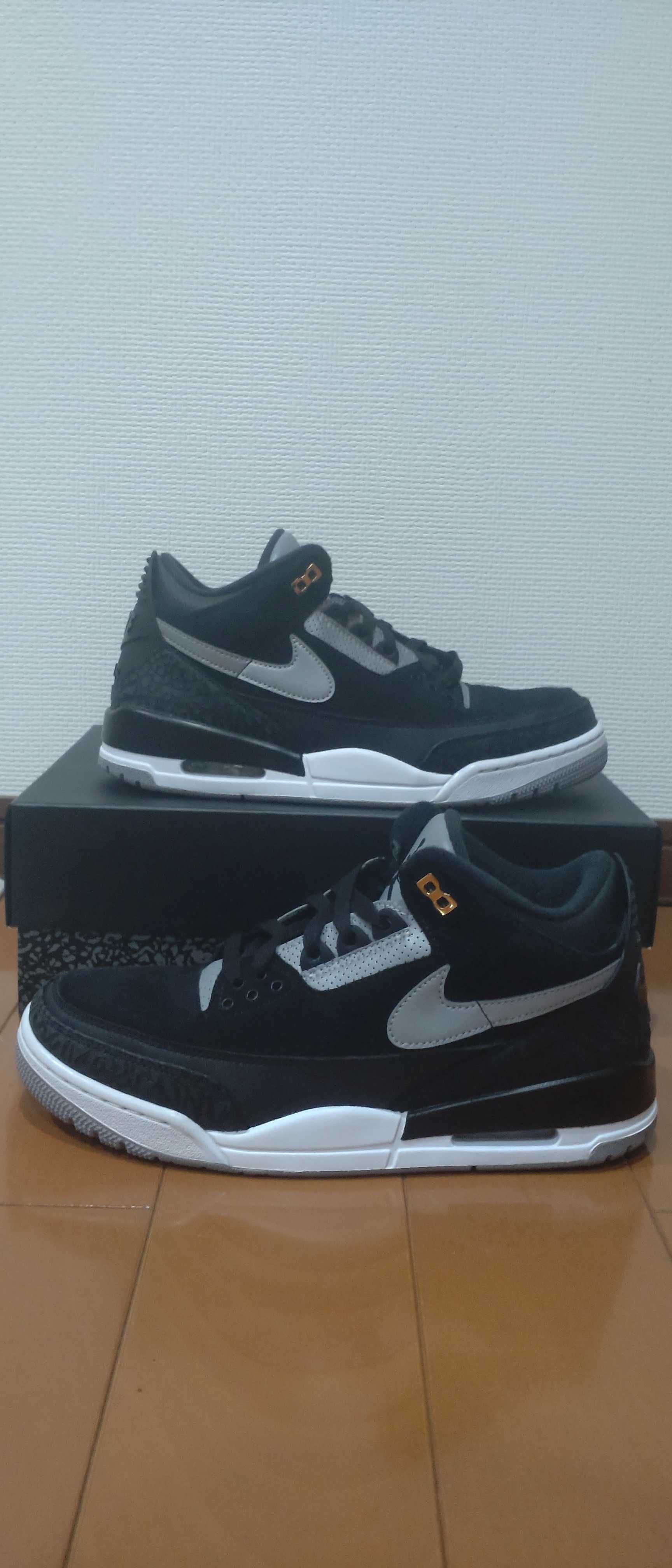 Nike Air Jordan 3 Retro Tinker "Black/Cement Grey"