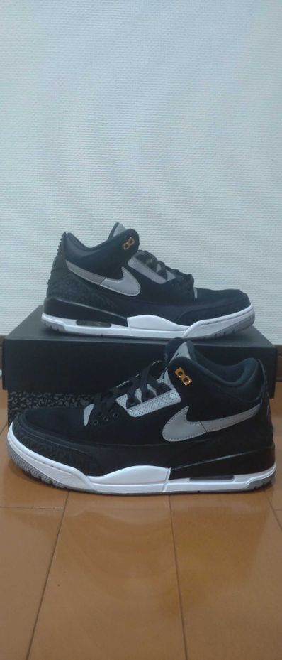 Nike Air Jordan 3 Retro Tinker "Black/Cement Grey"