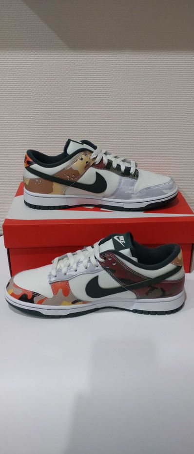 Nike Dunk Low "Sail Multi Camo"