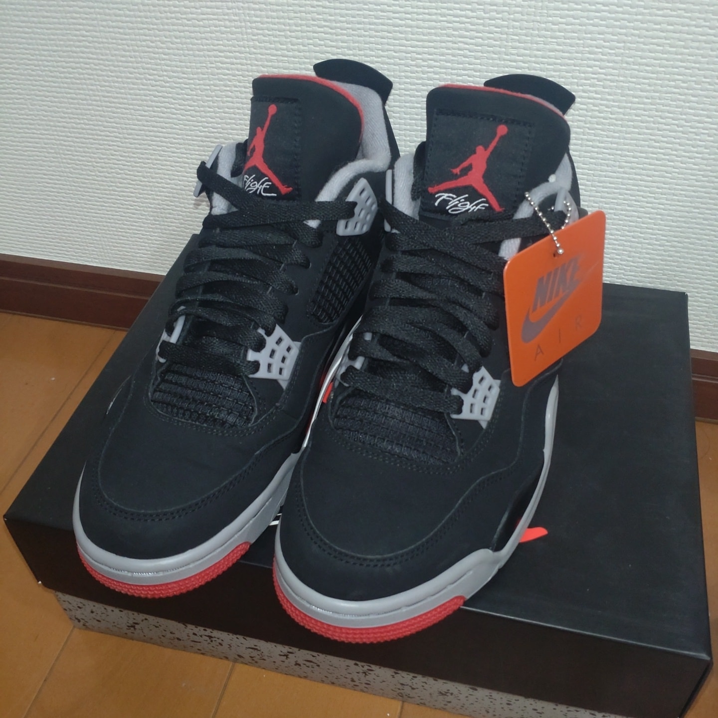 Nike Air Jordan 4 Retro "Bred" (2019)  