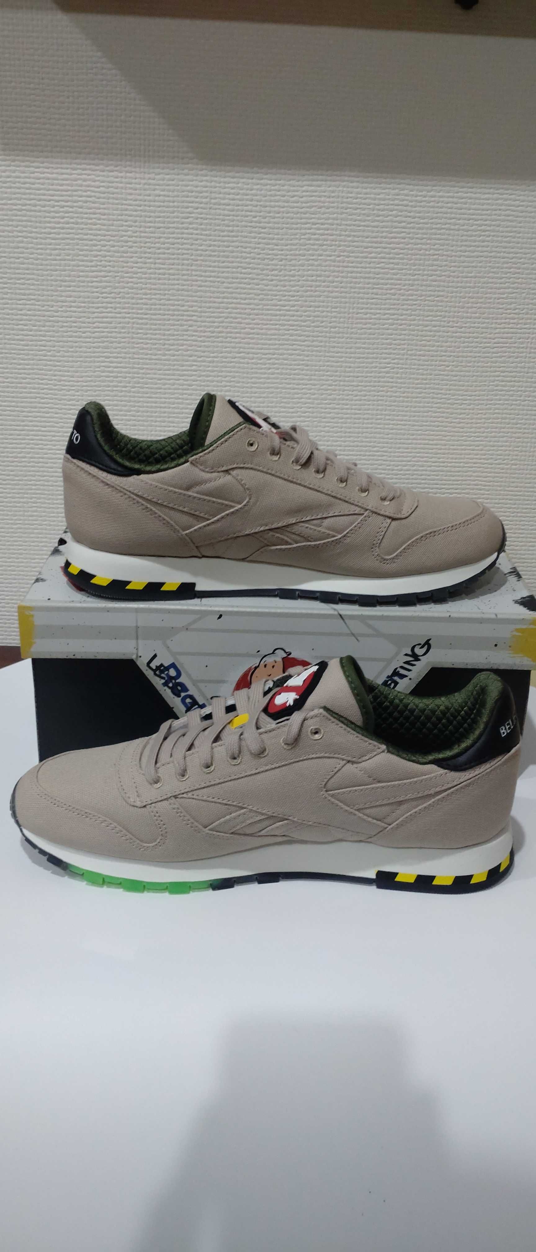 Ghostbusters × Reebok Classic Leather "Modern Beige"   