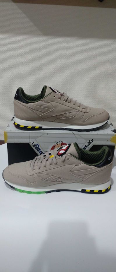 Ghostbusters × Reebok Classic Leather "Modern Beige"