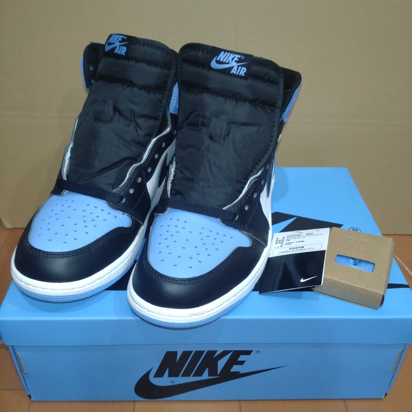Nike Air Jordan 1 Retro High OG "University Blue/UNC Toe"