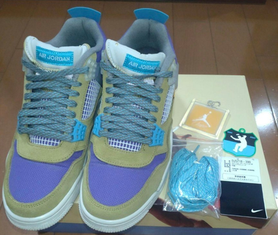 Union × Nike Air Jordan 4 SP "Desert Moss"