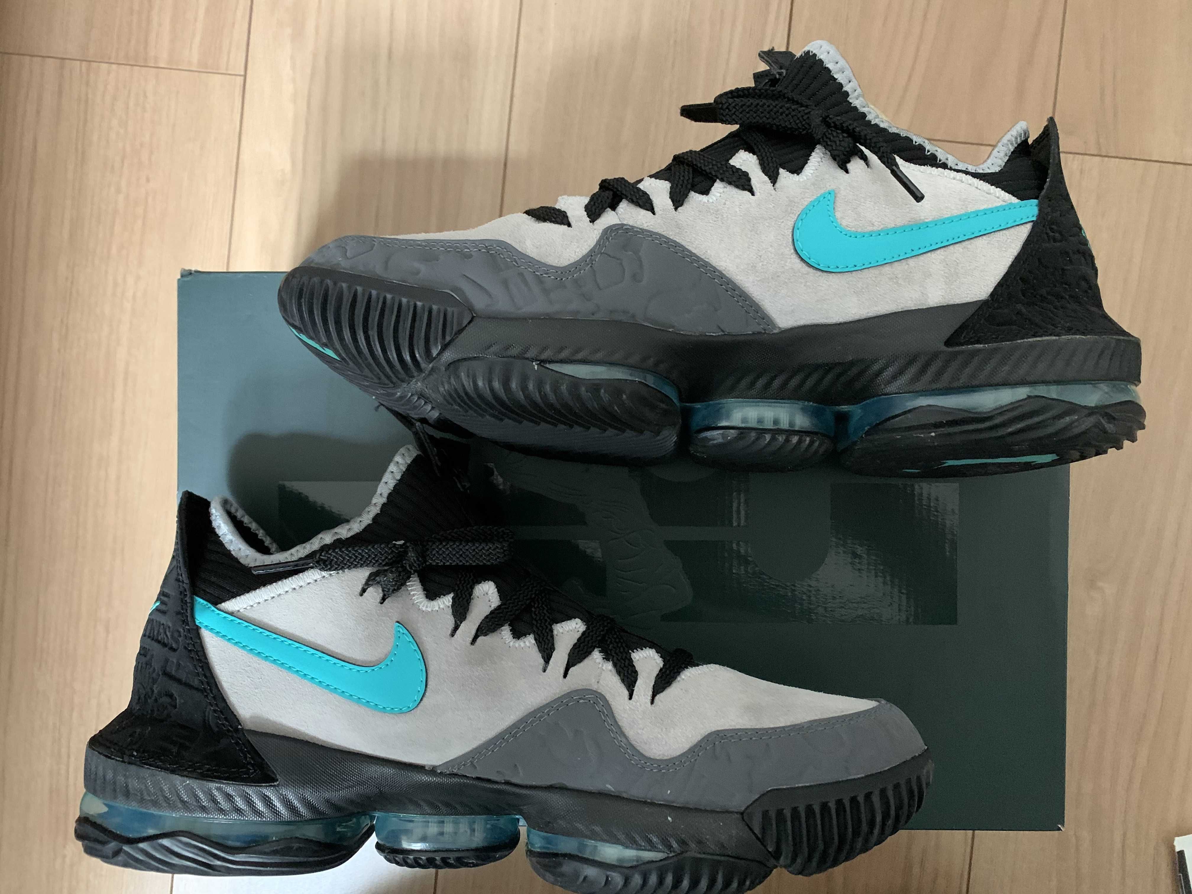 atmos × Nike LeBron 16 "Clear Jade"