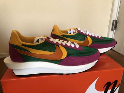 sacai × NIKE LDV WAFFLE "PINE GREEN"