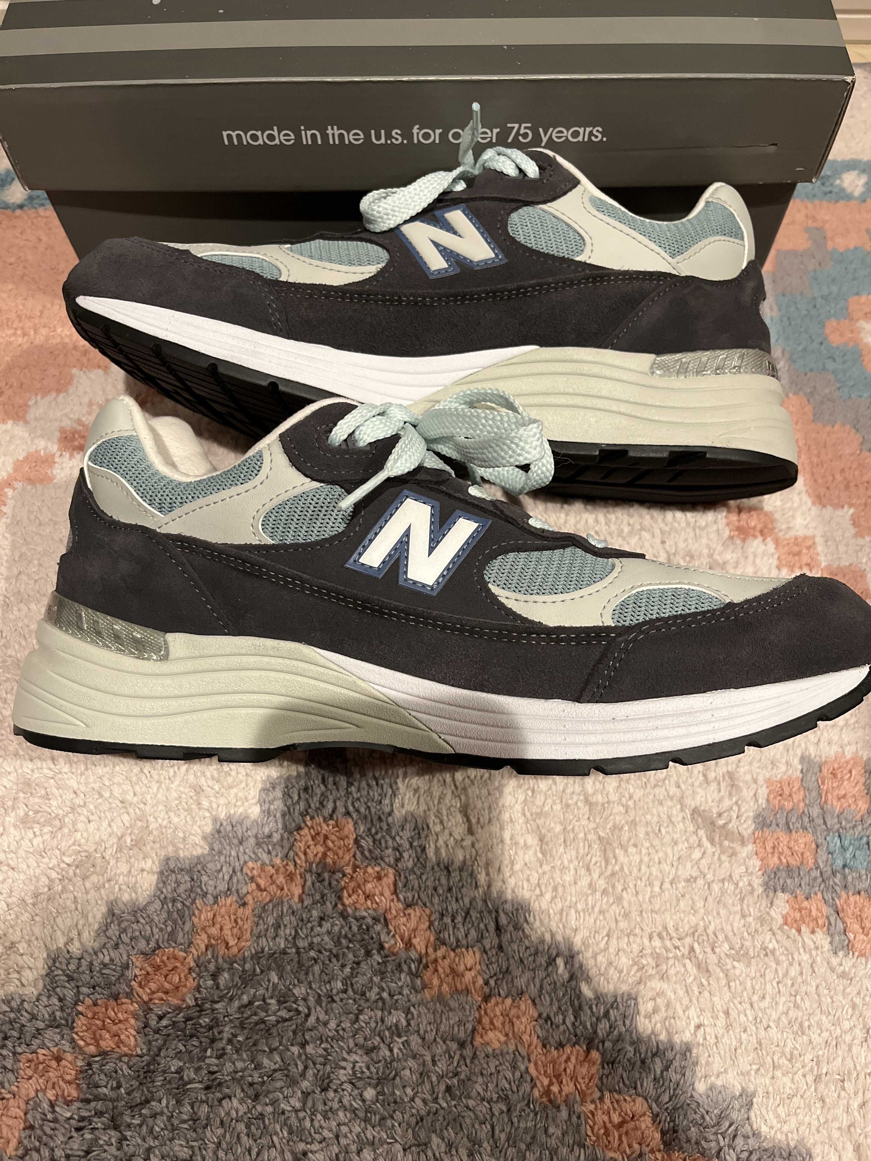 KITH × New Balance 992 "Steel Blue"