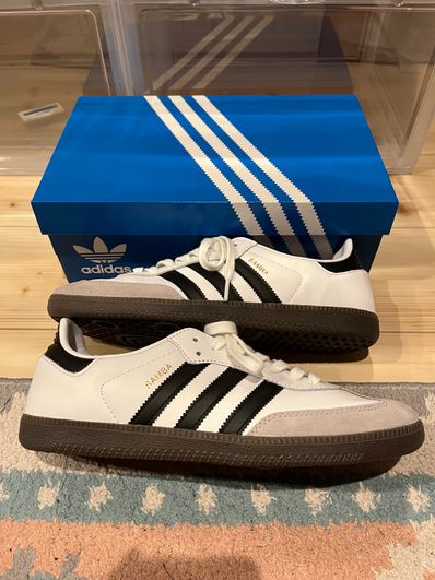 adidas Samba OG "Cloud White/Core Black/Clear Granite"