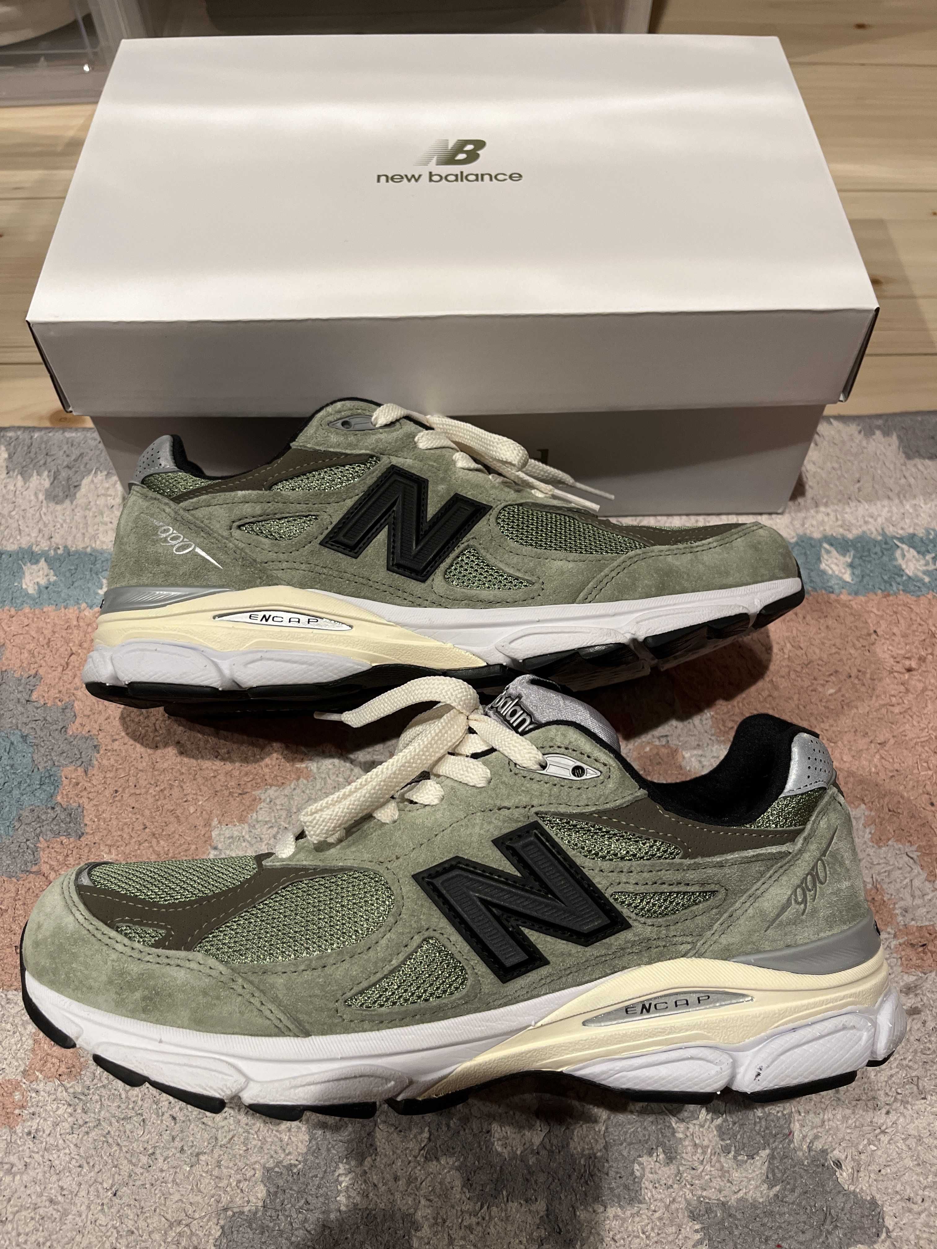 JJJJound × New Balance 990V3 "Green"