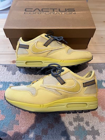 Travis Scott × Nike Air Max 1 "CACT.US Gold"
