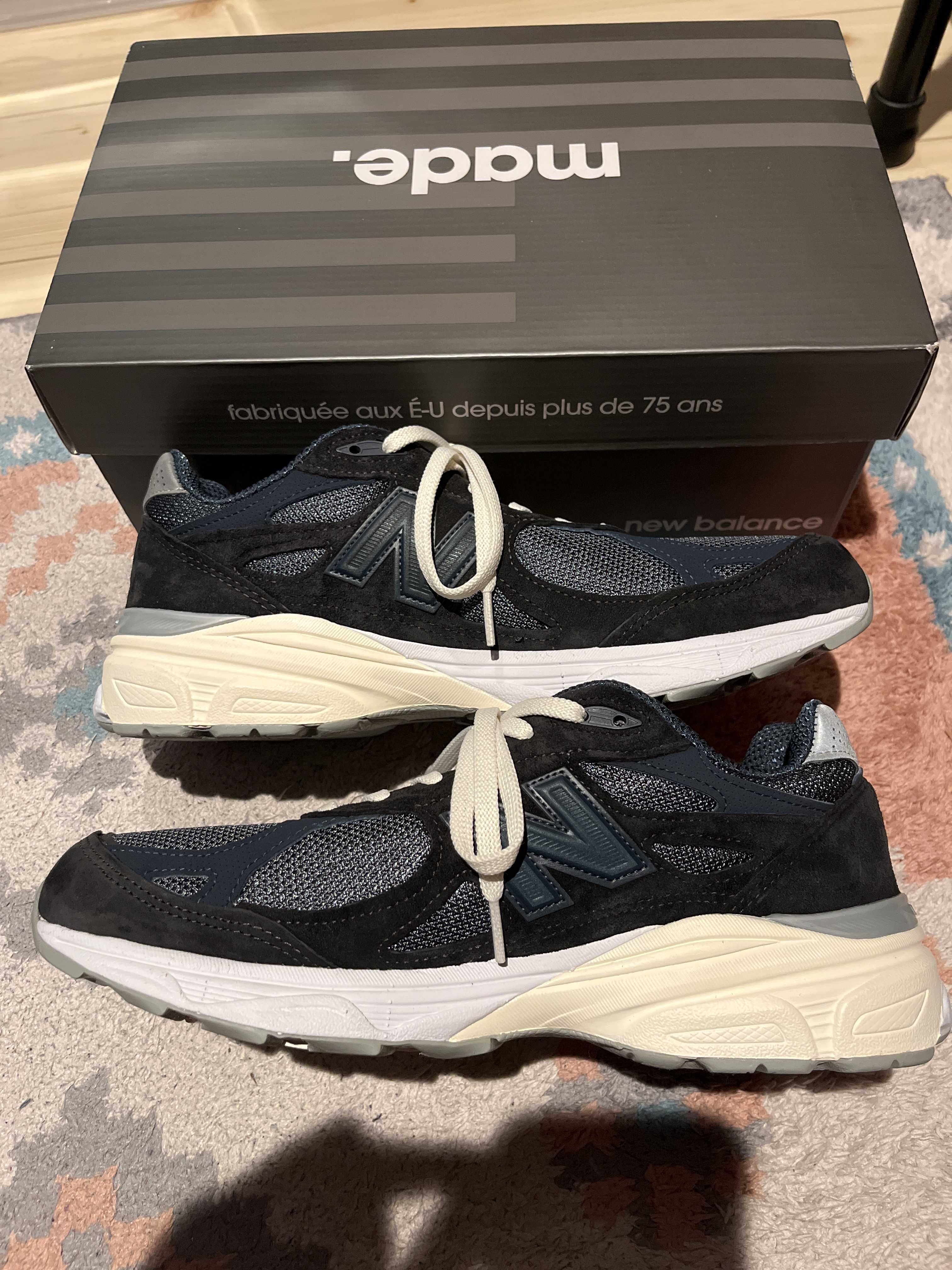 KITH Ronnie Fieg × New Balance 990V3 "Genesis/Navy"