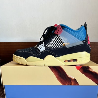 UNION × NIKE AIR JORDAN 4 "OFF NOIR"