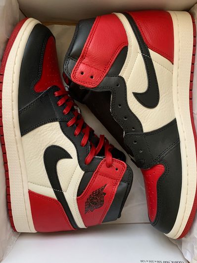 Nike Air Jordan 1 Retro High OG "Bred Toe"