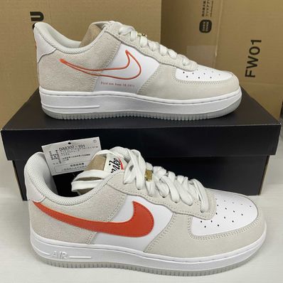 Nike Women's Air Force 1 Low First Use "Orange Swooshes"