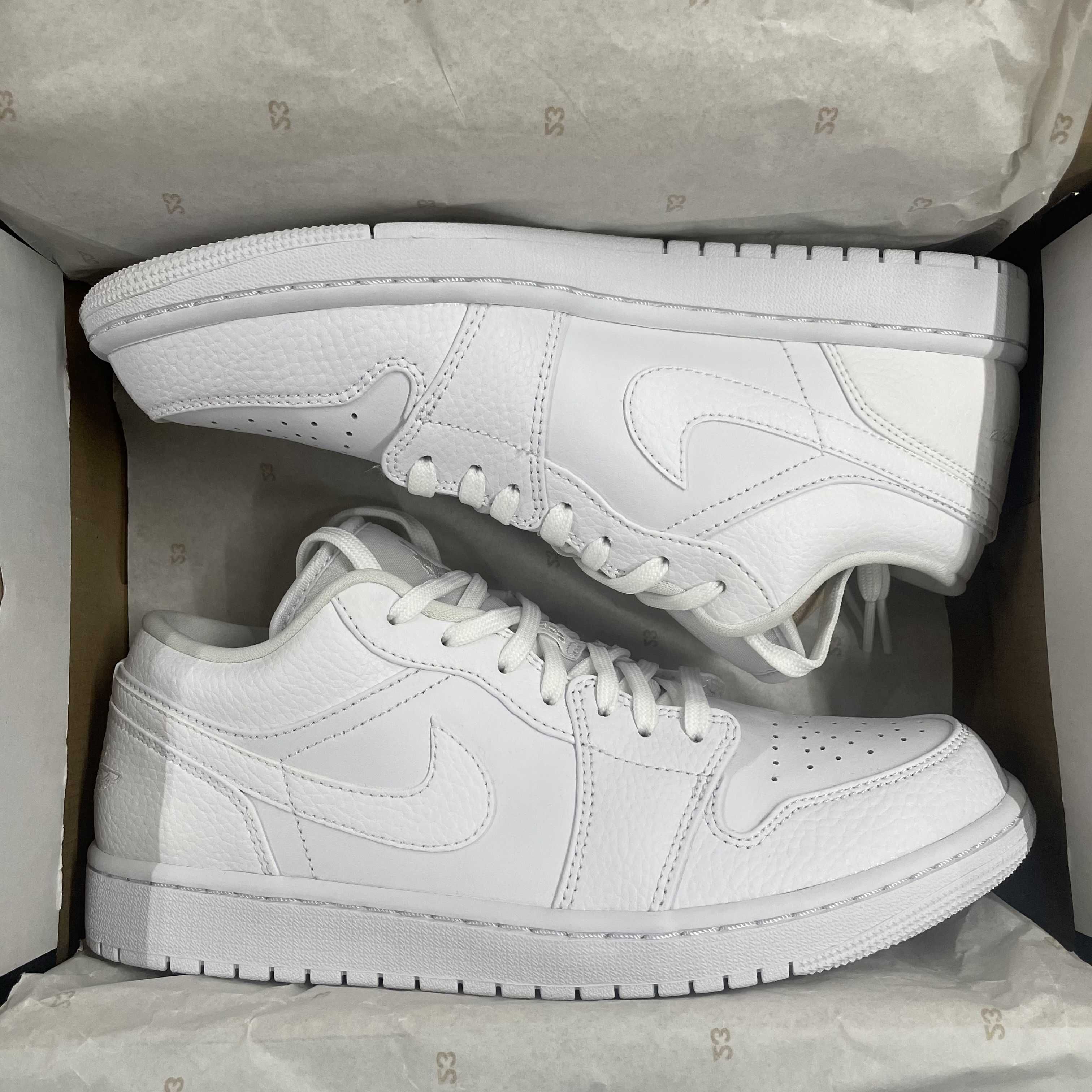 Nike Air Jordan 1 Low "Triple White" (2020)