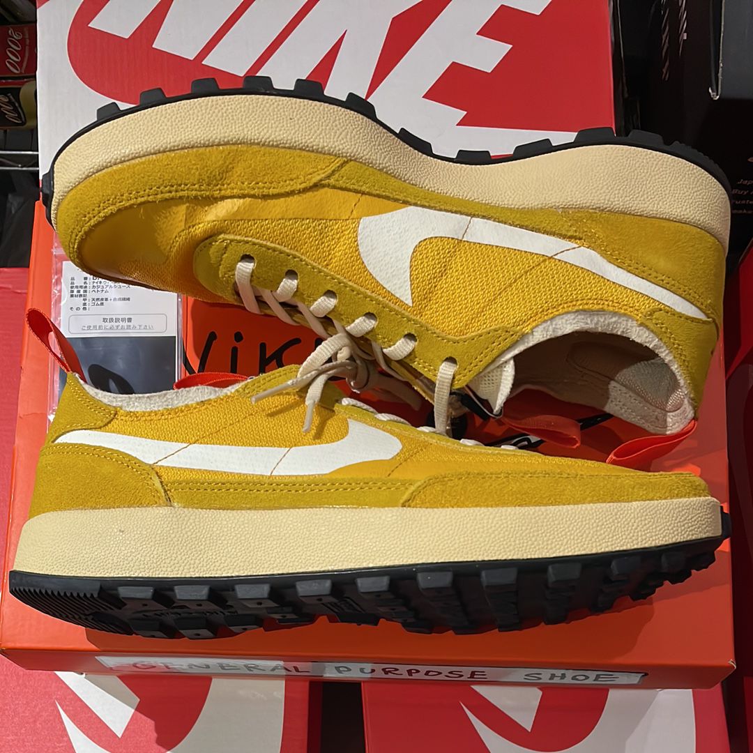Tom Sachs × NikeCraft Women's General Purpose Shoe "Yellow / Archive"