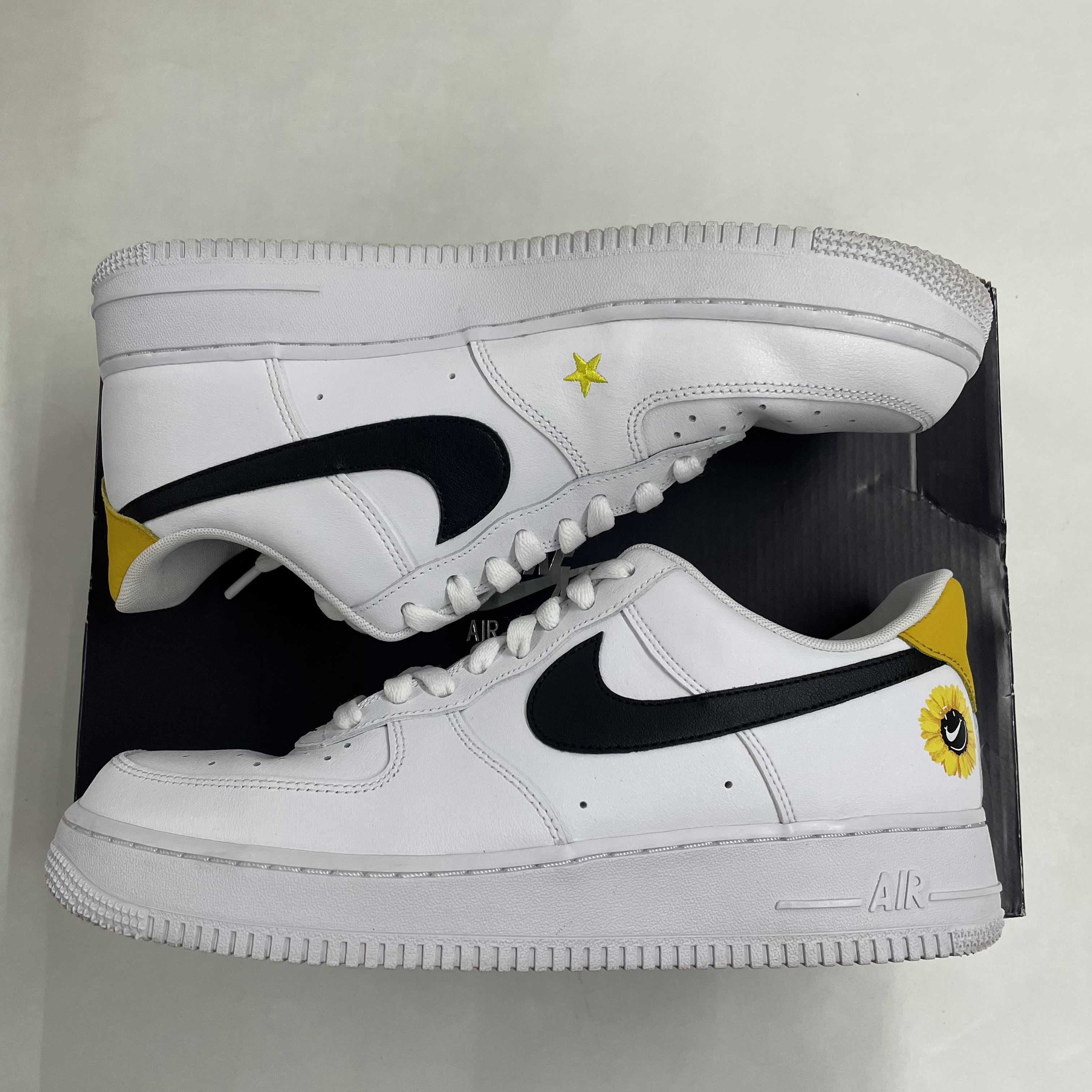 Nike Air Force 1 Low '07 LV8 "White/Black/Yellow"