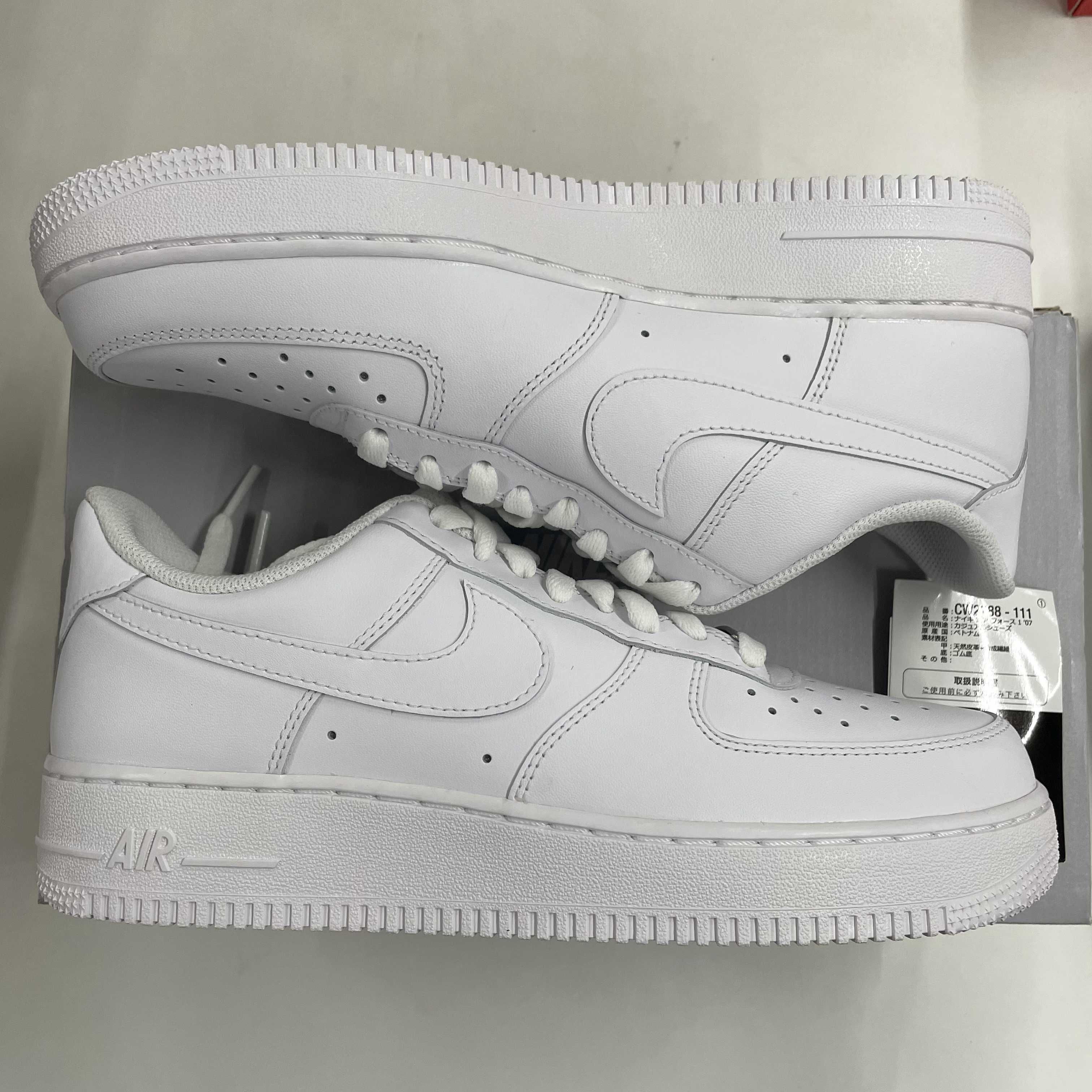Nike Air Force 1 Low '07 "White/White"