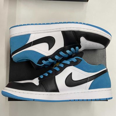 Nike Air Jordan 1 Low SE "Black/Laser Blue/White"