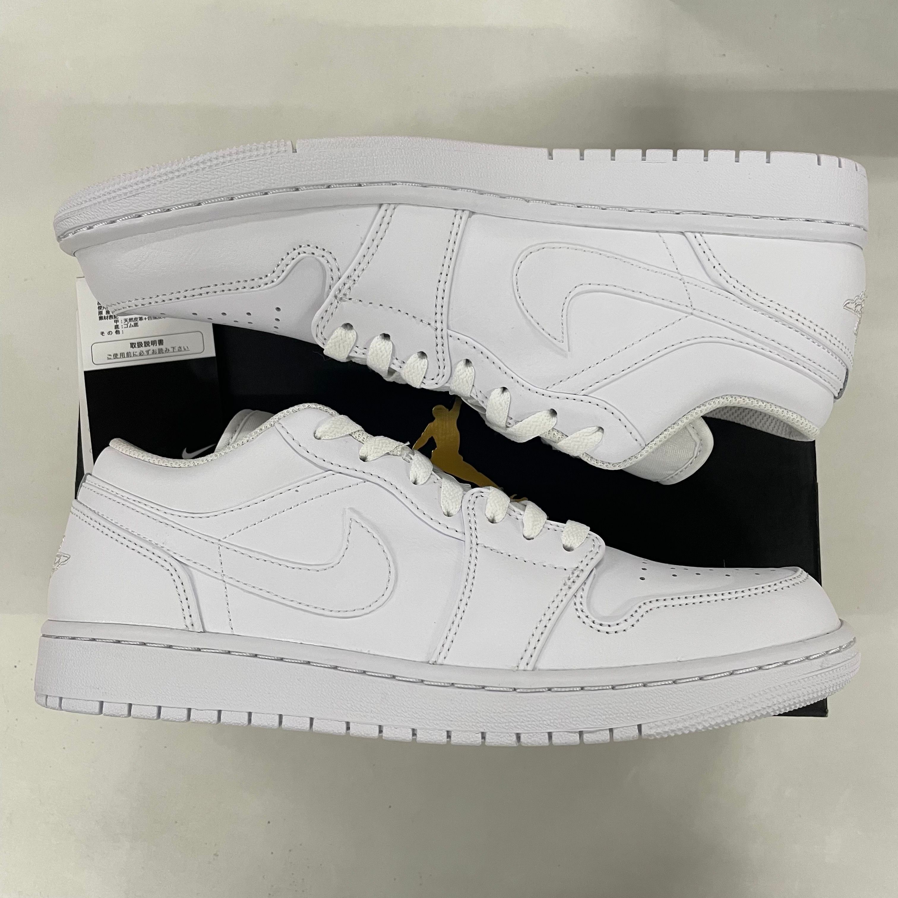 Nike Air Jordan 1 Low "Triple White" (2023)