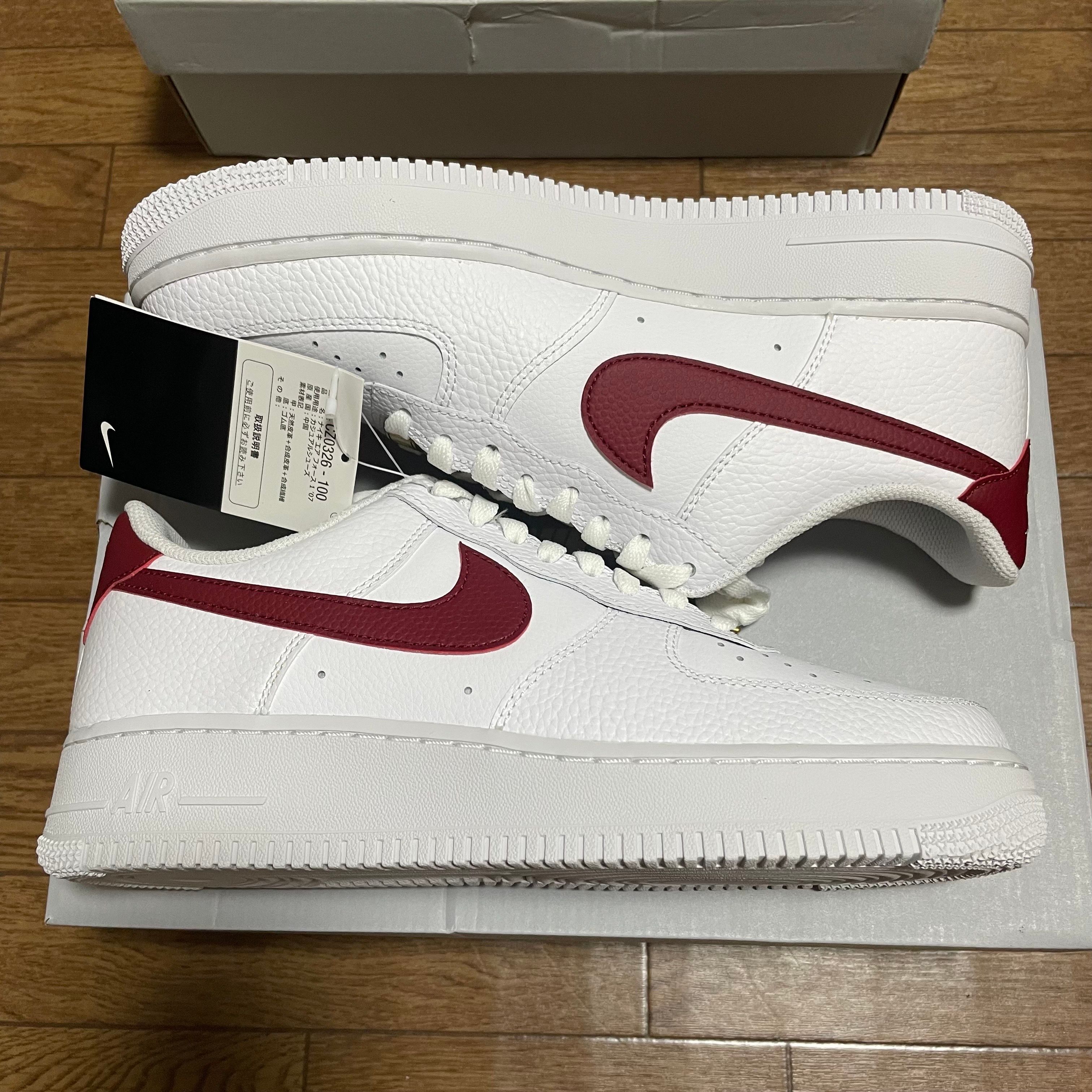 Nike Air Force 1 Low "White Team Red"