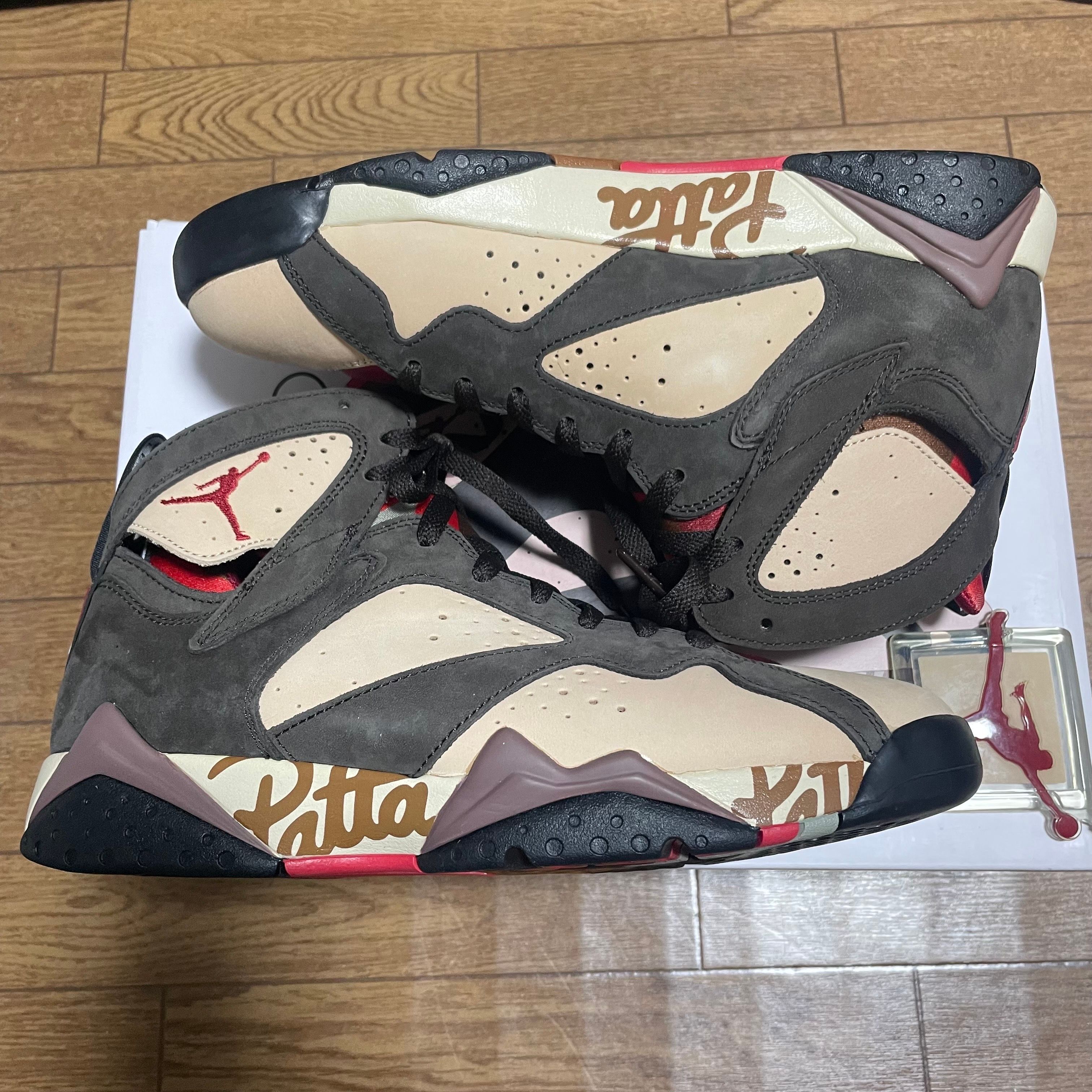 Patta × Nike Air Jordan 7 OG "Brown"
