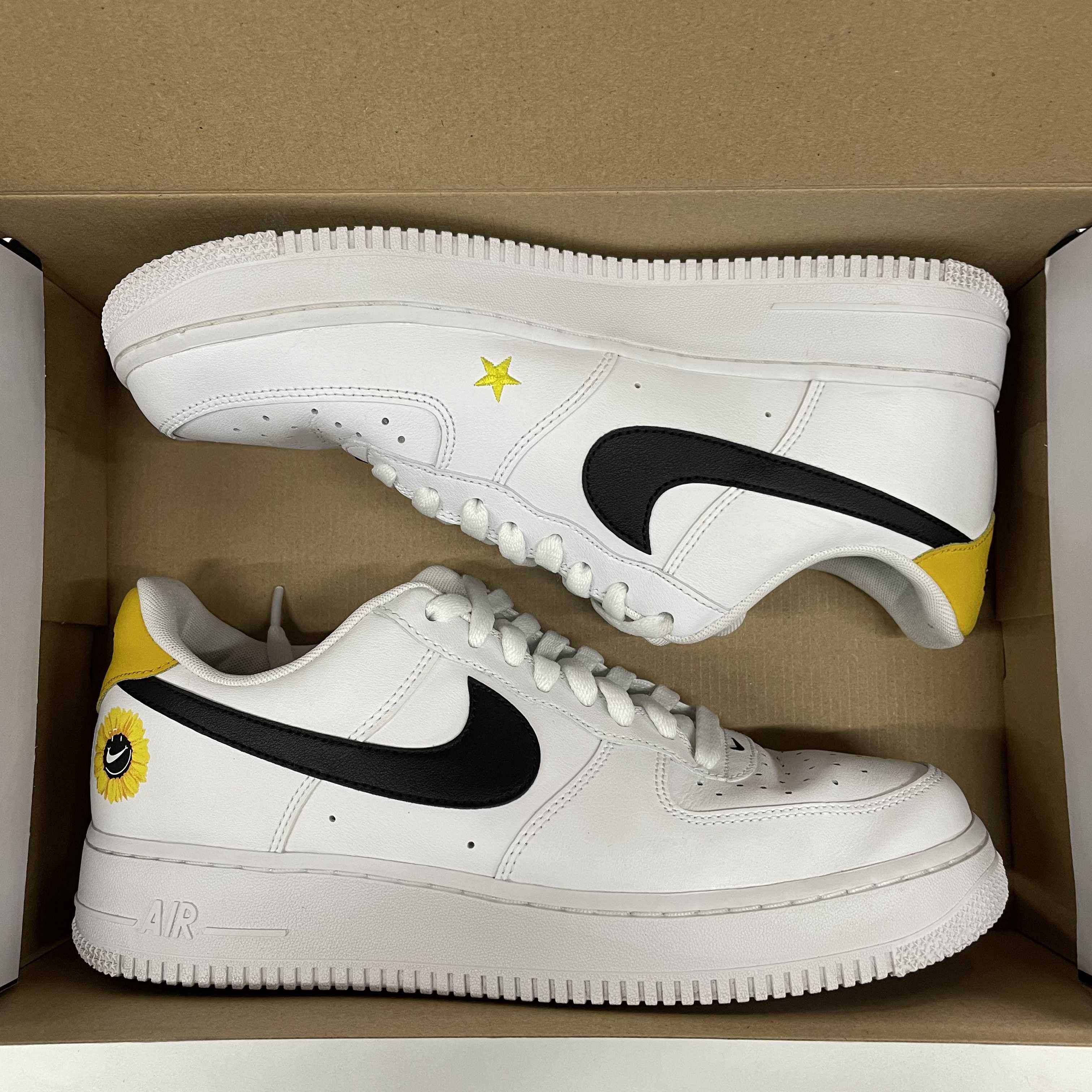 Nike Air Force 1 Low '07 LV8 "White/Black/Yellow"