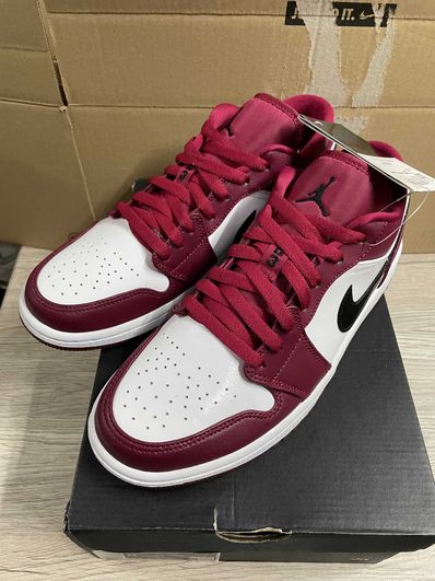 NIKE AIR JORDAN 1 LOW "NOBLE RED"