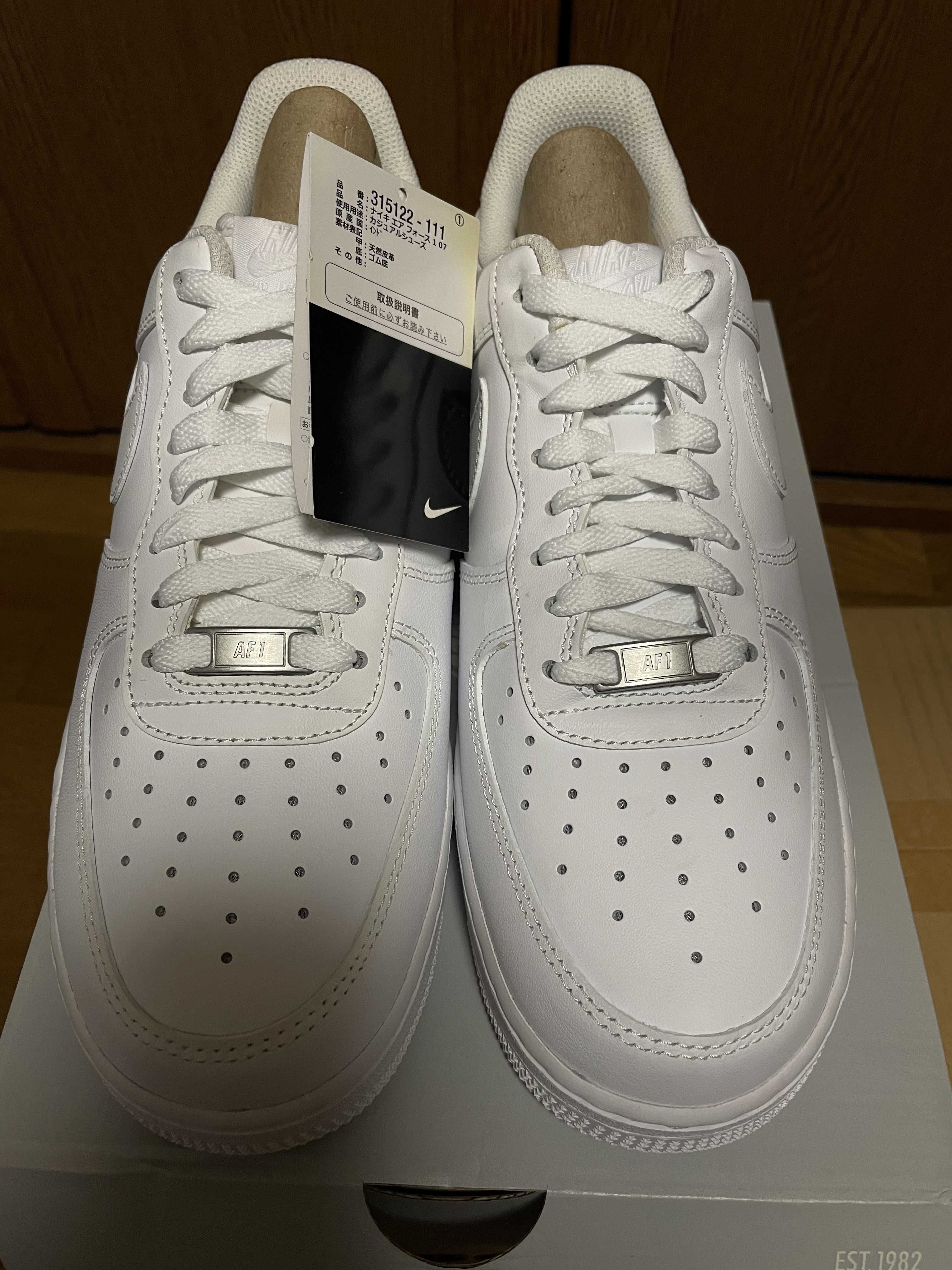 Nike Air Force 1 Low '07 "White/White"