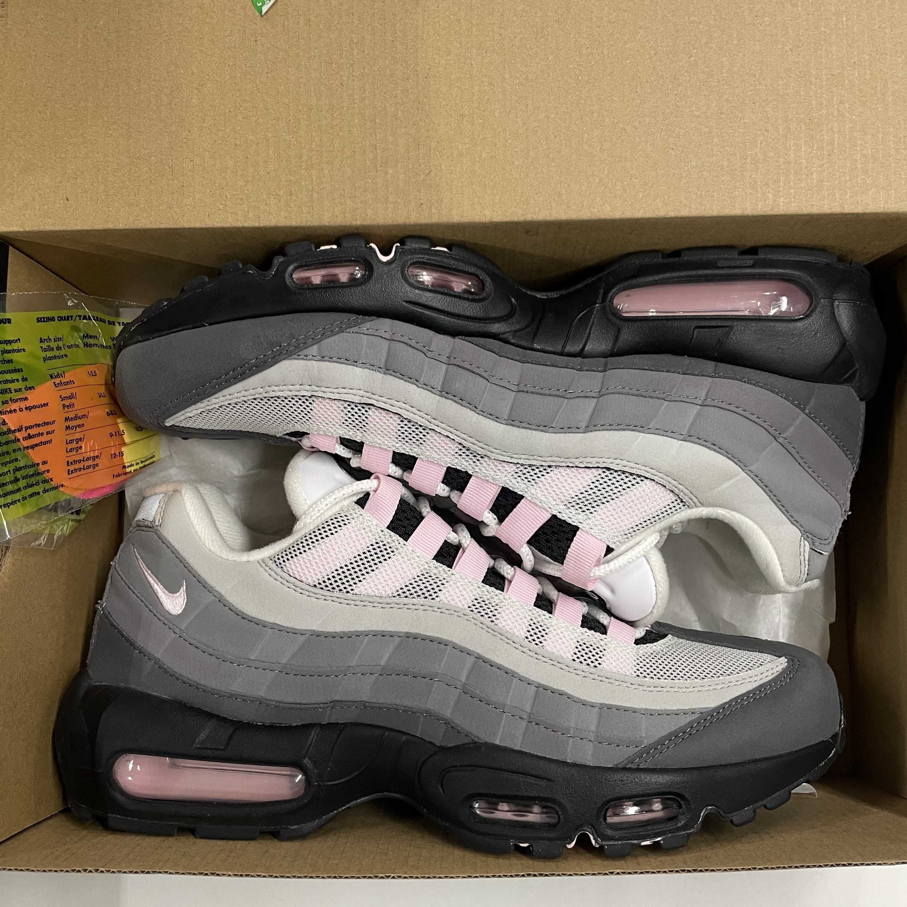 Nike Air Max 95 "Gunsmoke/Pink Foam"